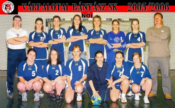 Várpalotai Bányász női csapat 2005/2006